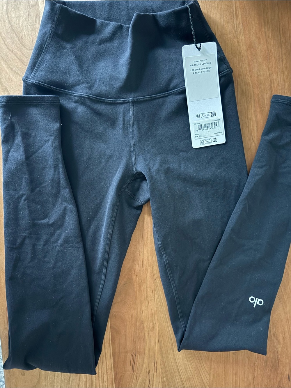 ALO Yoga Black High-Waist Performance Leggings